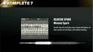 Video thumbnail for Reaktor Spark preview from Komplete 7 by RyanSloan.net by ryansloandotnet