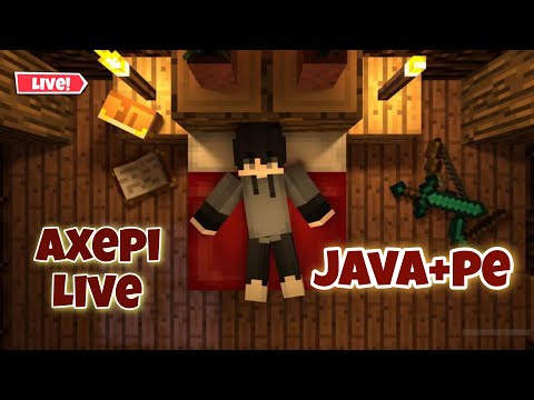 Axepi's EPIC Minecraft Survival Adventure LIVE!