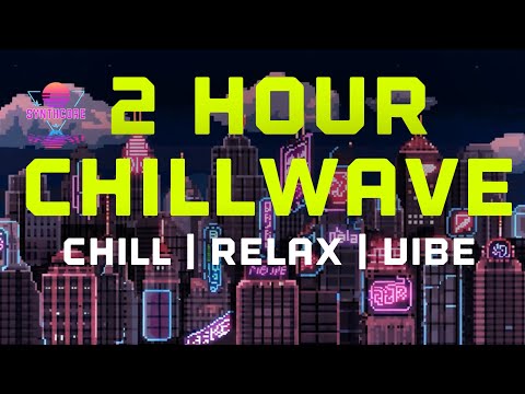 Late Night Retro Drive | 2‑Hour Chill Synthwave Mix for Study, Work & Relaxation