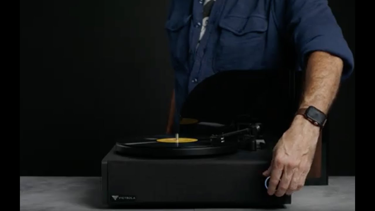 video Đầu đĩa than Victrola V1 chính hãng 0