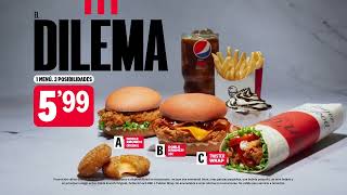 KFC NO VEAS ESTO SI ERES UNA PERSONA INDECISA anuncio