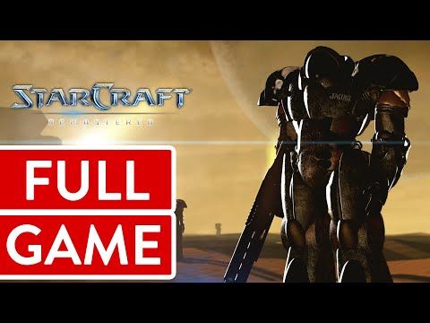Starcraft: Brood War Remastered - Episode 5: Terran PC FULL GAME Longplay Gameplay Walkthrough VGL
