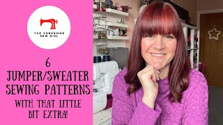 6 Jumper / Sweater Sewing Patterns With That Little Bit Extra! 