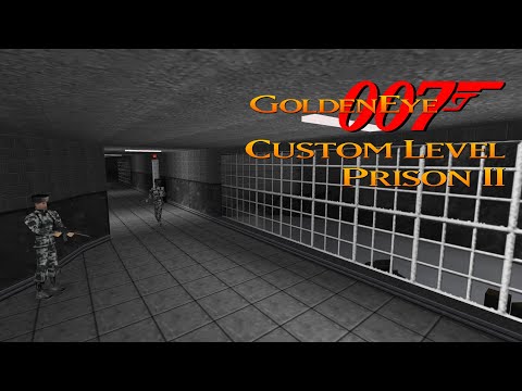 GoldenEye 007 N64 - Prison 2 - 00 Agent (Custom level)