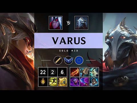 Varus Mid vs Viktor - EUW Diamond Patch 25.13
