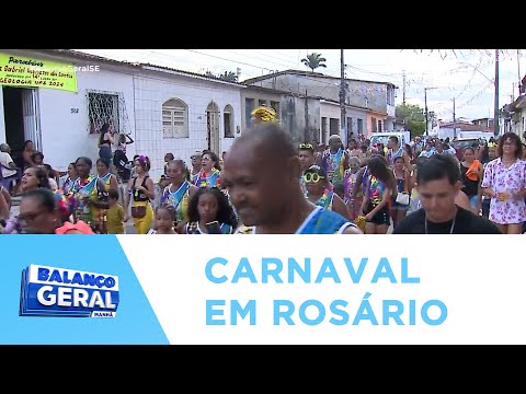 Bloco Chiquita Bacana marca a abertura do carnaval em Rosário do Catete - BGS