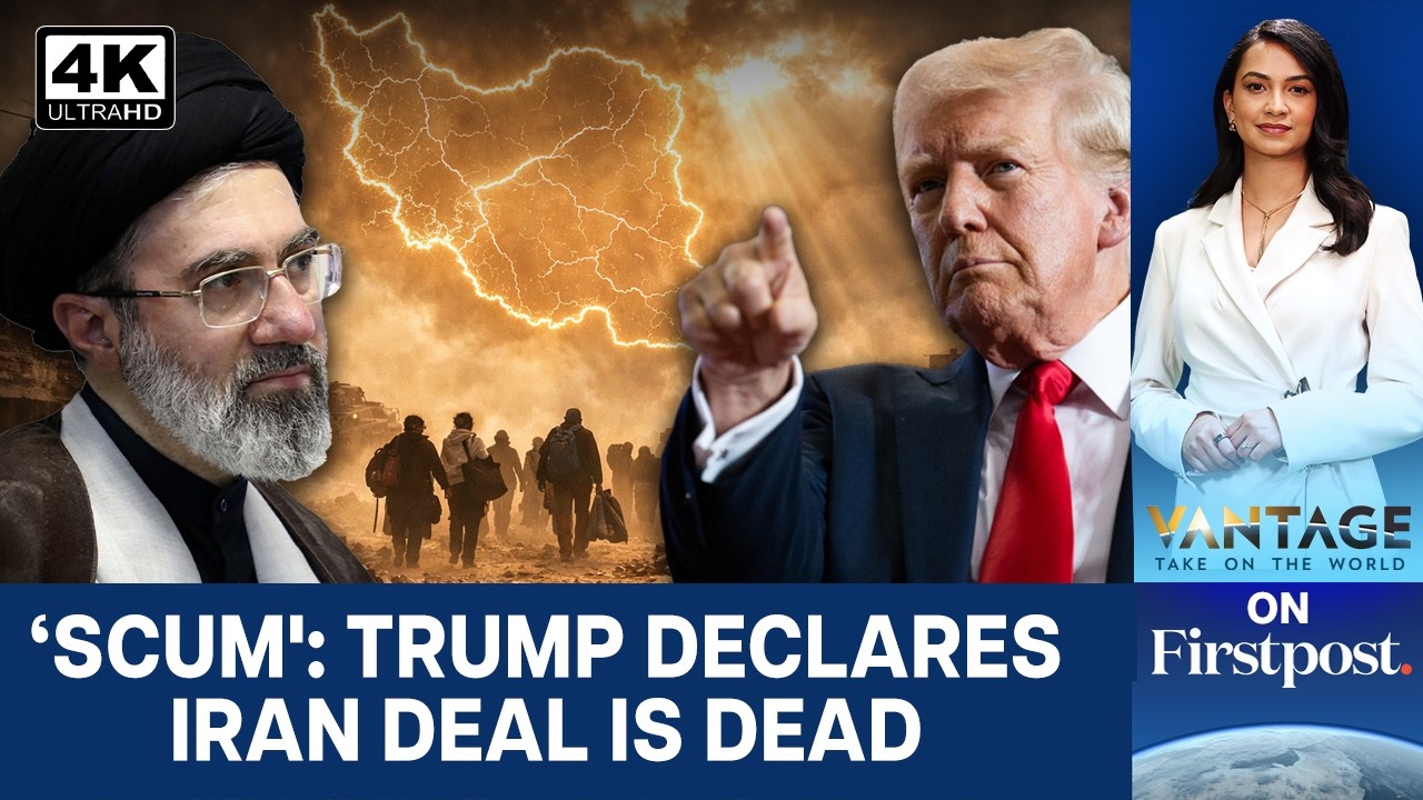 US Hits Targets in Iran As Trump Pulls Plug On Ceasefire | Vantage on Firstpost | 4K