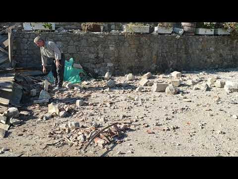 Tërmeti rrëzon kullën e kalasë së Prezës