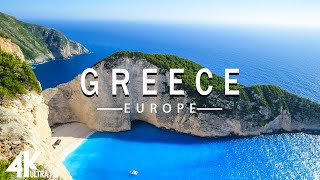 FLYING OVER GREECE (4K UHD) - Relaxing Music Along With Beautiful Nature Videos - 4K Video Ultra HD