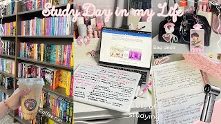 Study Vlog 📚 prepping for finals, current bag deco, JisuLife handheld fan & more