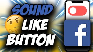 How to Stop Facebook Like Sound ✅ Facebook Sound OFF