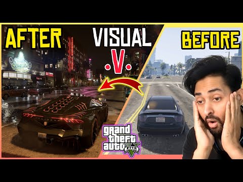 HOW TO INSTALL GRAPHICS MOD IN GTA 5 |  VISUAL V GRAPHICS MOD | GTA 5 Mods 2024 | Hindi/Urdu