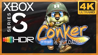 [4K/HDR] Conker : Live & Reloaded / Xbox Series S Gameplay