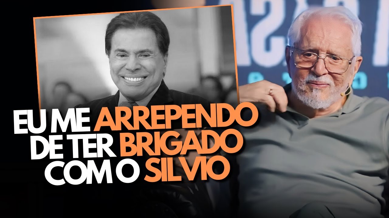 CHORANDO, CARLOS ALBERTO FALA SOBRE ARREPENDIMENTO DE BRIGA COM SILVIO SANTOS
