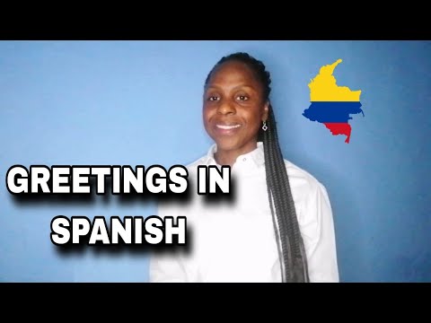 GREETINGS IN SPANISH | Teacher Angélica first lesson #englishvocabulary