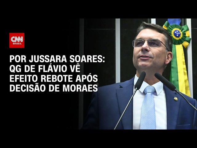 Integrantes da equipe de Flávio Bolsonaro veem efeito rebote após decisão de Moraes | CNN PRIME TIME
