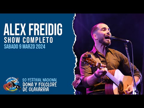 Festival de Olavarría 2024 – Día 2 – Alex Freidig