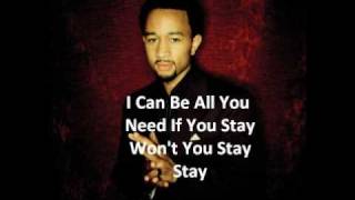 John Legend - Save room - With lyrics