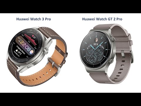 Huawei Watch 3 Pro VS Huawei Watch GT 2 Pro