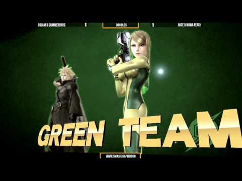 WBB #88  Cojam & Summerhays vs Juice & Wawa Peach   Winners Round 1   Smash 4 Doubles