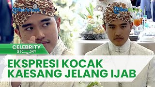 Ekspresi Kocak Kaesang, Deg-Degan Jelang Ijab Kabul, Pose Imut hingga Beri Love Sign