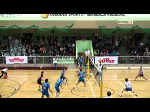 II liga: AZS Rafako Racibórz - UMKS Kęczanin Kęty (1. set)