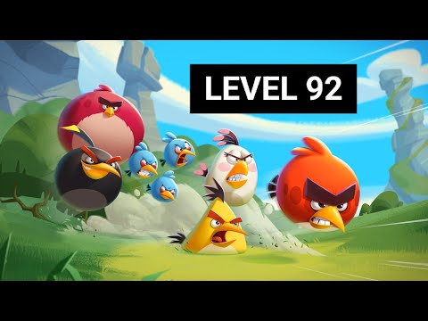 ANGRY BIRD LEVEL 92 IN 2 MINUTES | TEAMGROUND25 |