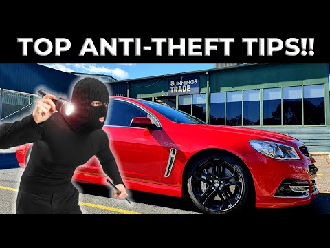 Stop Thieves Stealing Your VF Commodore in 5 Minutes! (Top 5 Must-Do Security Mods)