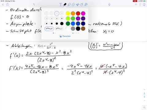 Übungsblatt12 – Kurvendiskussion gebrochenrationale Funktion Aufg.2e