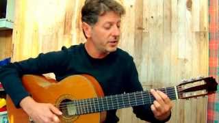 Les amoureux des bancs publics - G.BRASSENS  (guitar & vocal cover)