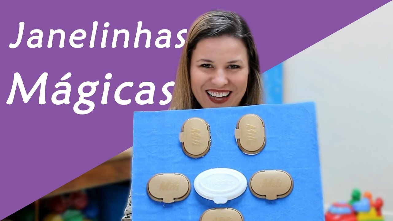 Jogo das Janelinhas Mágicas - Faça Você Mesmo - Campo de Experiências O Eu, o Outro e o Nós - BNCC