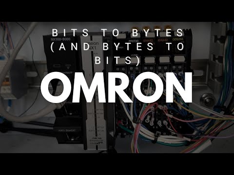 Sysmac Studio: Convert Bits to Bytes (and Bytes to Bits) in Omron PLCs