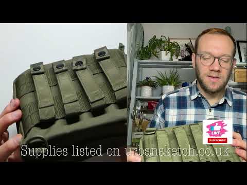 Just Go Sketching Companion Plus Case for Plein Air Sketching - Unboxing and First Impressions