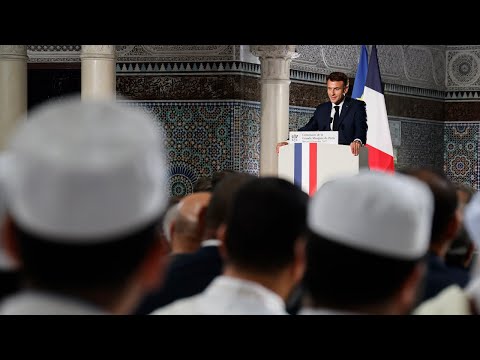 Emmanuel Macron celebrates 100 years of the Grand Mosque of Paris
