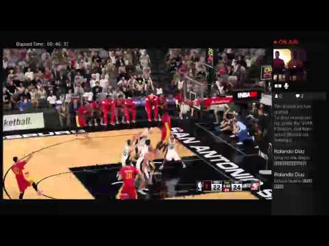 San Antonio Spurs vs. Houston Rockets  NBA2K16