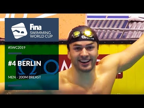 Плавание Men's 200m Breast | Day 3 Berlin #SWC19 | FINA Swimming World Cup 2019