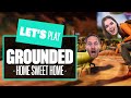 Let's Play Grounded 1.0 Part 2 -  HOME SWEET HOME! Grounded Coop Xbox Gameplay