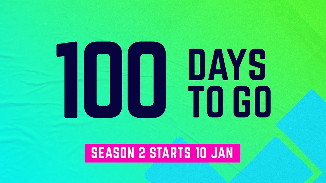 The 100-Day Countdown has begun