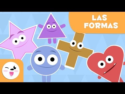 Las formas geométricas para niños - Vocabulario para infantil