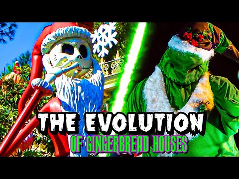 The Evolution of Haunted Mansion Gingerbread Houses