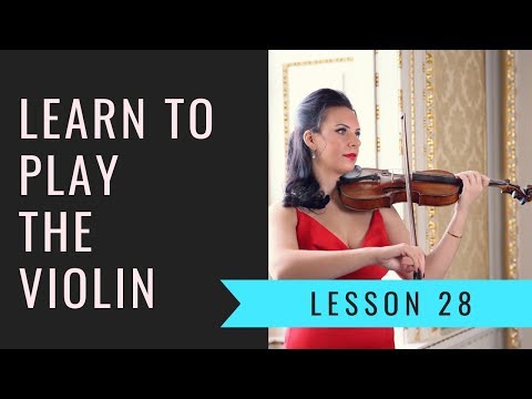 LEARN THE VIOLIN ONLINE Lesson 28 Double Stopping Chords