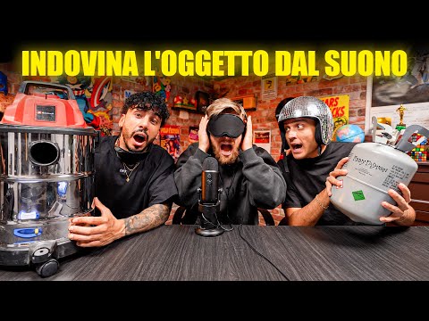 CAN YOU GUESS THE SOUND THE BLINDFOLDED OBJECT MAKES? - THIS TIME WE NEARLY FIGHTED!