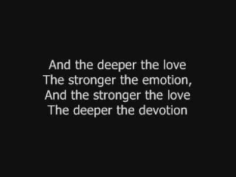 Whitesnake - The Deeper The Love (Lyrics)