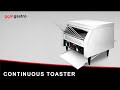 Durchlauftoaster - 2,6 kW - ca. 450-500 Toasts/h
