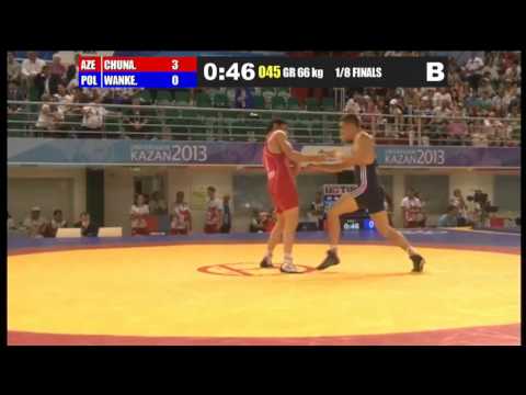 Kazan-2013 / Rasul Chunayev (AZE) - Grigorz Vanke (POL) - 1/8 final