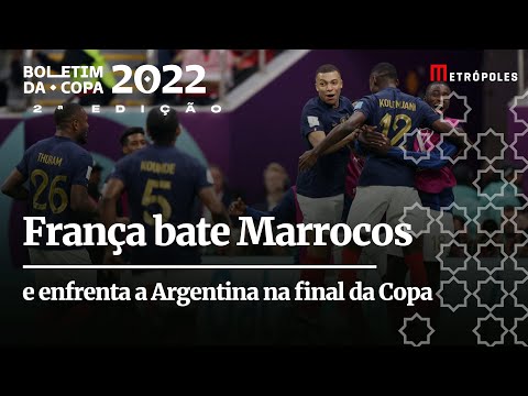 BOLETIM COPA 2ª EDIÇÃO #30 14/12 - França bate Marrocos e enfrenta a Argentina na final da Copa