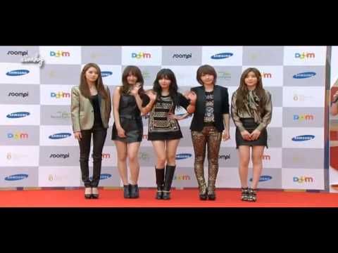130905 4minute red carpet SeoulInternationalDramaAwards 2013