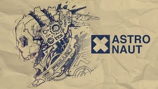 Cybergoth Astronaut. Freehand Drawing Speedart