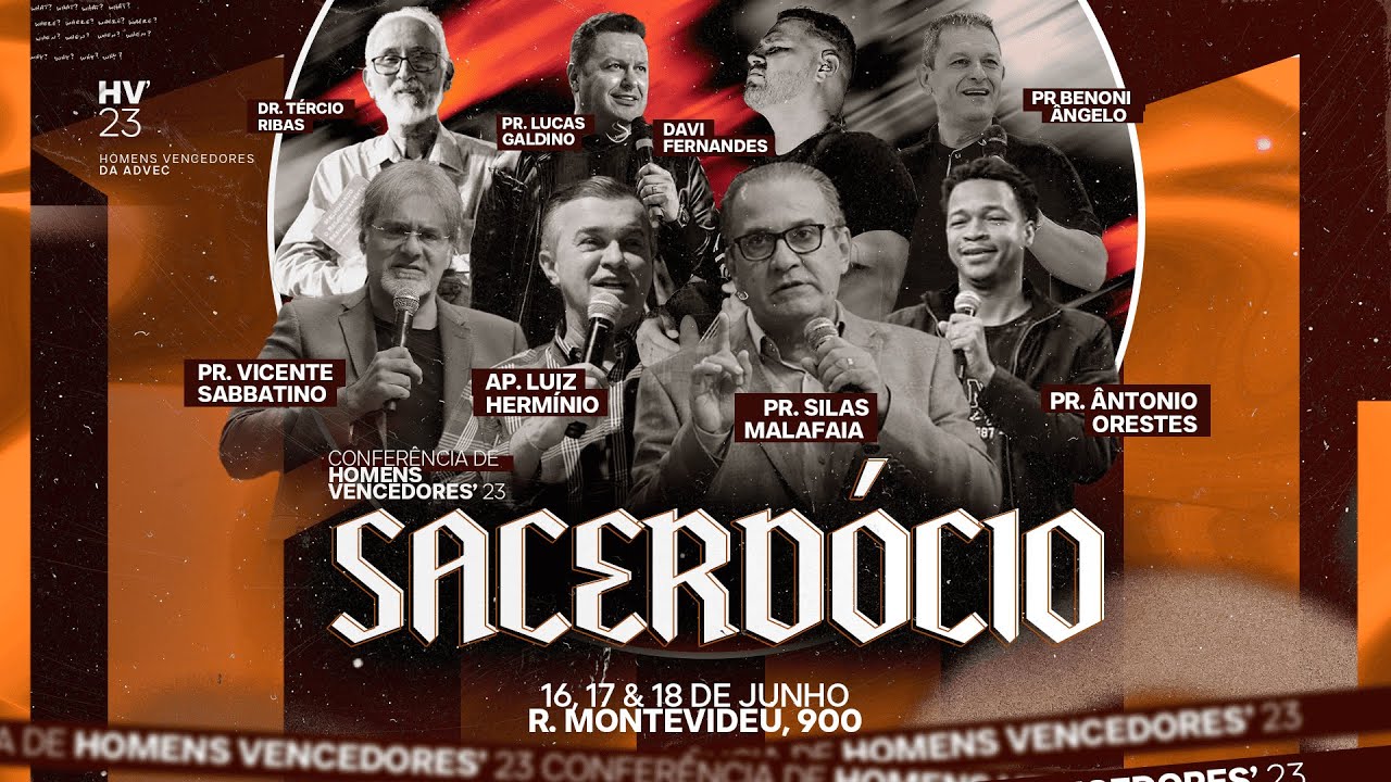 CONFERÊNCIA HOMENS VENCEDORES - ETAPA 5 | Ap. Luiz Hermínio | 17/06/2023