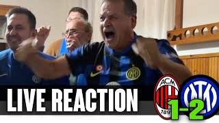 Delirio a Casa Generale per la seconda stella 😱 Live reaction Milan-Inter 1-2